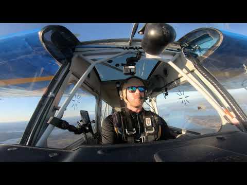 Bellanca Super Decathlon Aerobatics filmed with GoPro Hero 7